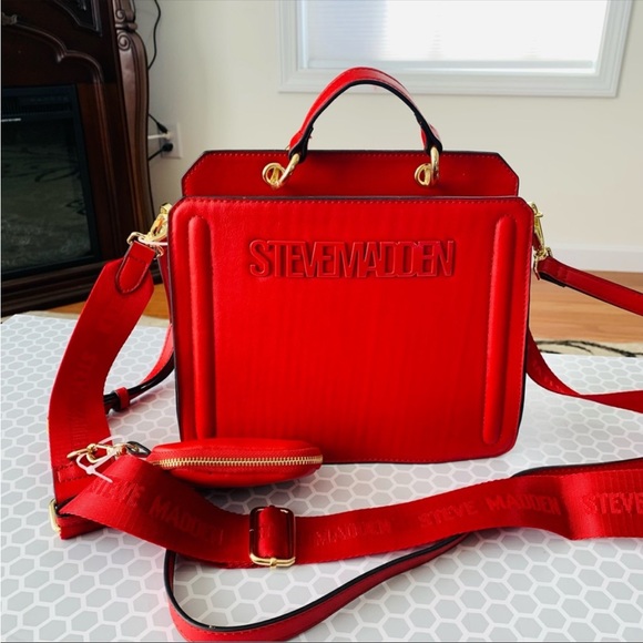 Steve Madden Bags Steve Madden Red Bevelyn Bag Red Poshmark